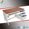 Made in China office furniture white office computer desk with three drawers